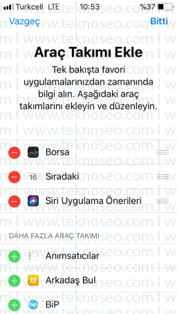 iphone bildirim merkezi,bildirim merkezi kişiselleştirme,bildirim merkezi nasıl düzenlenir,bildirim merkezi ayarları