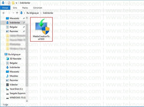 windows 10,iso indir,kurulum usb hazırlama,programsız kurulum usb hazırlama,windows 10 kurulum usb'si hazırlama