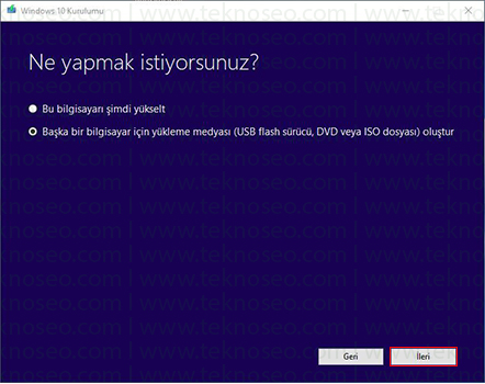 windows 10,iso indir,kurulum usb hazırlama,programsız kurulum usb hazırlama,windows 10 kurulum usb'si hazırlama
