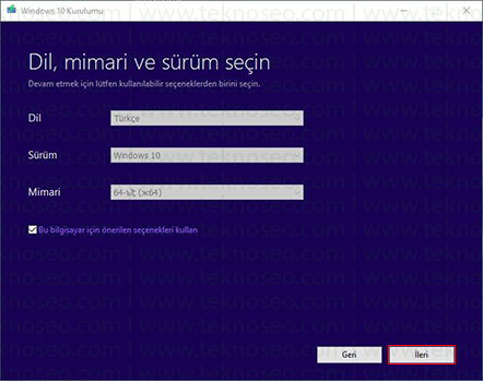 windows 10,iso indir,kurulum usb hazırlama,programsız kurulum usb hazırlama,windows 10 kurulum usb'si hazırlama