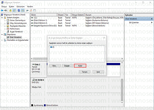 sürücü harfi nasıl değiştirilir,sürücü harfi değiştirme,sürücü harfi değiştirme d yok,dvd sürücü harfi değiştirme,windows 10 sürücü harfi değiştirme