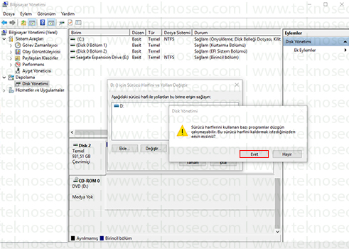 sürücü harfi nasıl değiştirilir,sürücü harfi değiştirme,sürücü harfi değiştirme d yok,dvd sürücü harfi değiştirme,windows 10 sürücü harfi değiştirme