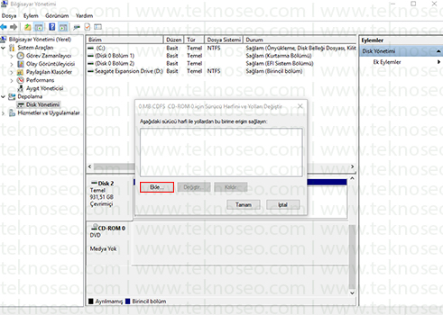 sürücü harfi nasıl değiştirilir,sürücü harfi değiştirme,sürücü harfi değiştirme d yok,dvd sürücü harfi değiştirme,windows 10 sürücü harfi değiştirme
