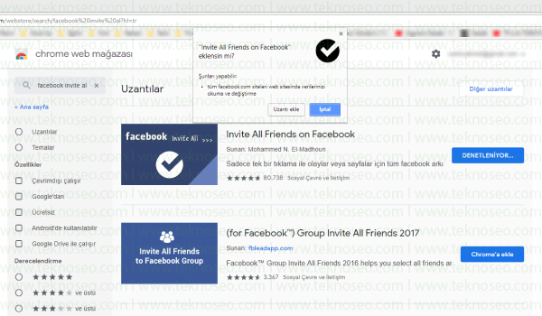 facebook tüm arkadaşları etkinliğe davet etme,facebook etkinlik daveti sınırı kaldırma,facebook invite all,facebook etkinlik davet edemiyorum