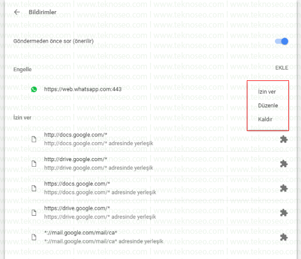 google chrome bildirim ayarları,chrome sürekli bildirim geliyor,google chrome facebook bildirimlerini kapatma,tarayıcı bildirimi engelleme