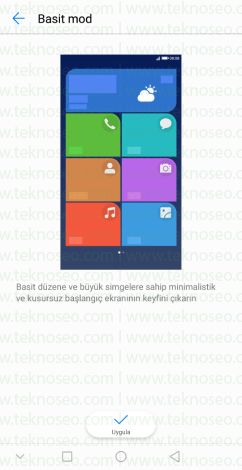 huawei basit mod,huawei mate 10 lite ipuçları,huawei mate 10 lite bilinmeyen özellikleri,huawei simple mode,huawei basit moddan nasıl çıkılır
