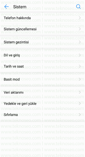 huawei,ayarları sıfırlama,uygulamaları silmeden sıfırlama,dosyaları silmeden sıfırlama,tüm ayarları sıfırlama