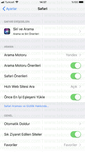 iphone varsayılan arama motoru değiştirme,safari arama motoru değiştirme,iphone cihazlarda varsayılan arama motoru,iphone arama motoru yahoo oldu