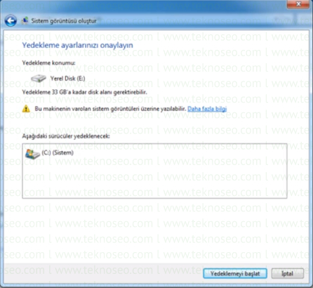windows 7 imaj alma,windows 7 sistem görüntüsü alma,sistem imajı nedir,imaj almak ne işe yarar