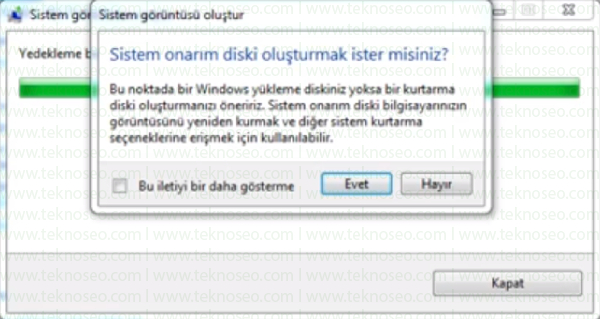 windows 7 imaj alma,windows 7 sistem görüntüsü alma,sistem imajı nedir,imaj almak ne işe yarar