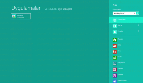 windows 8 varsayılan programı değiştirme,windows 8 varsayılan programı seçme,varsayılan programı değiştirme sorunu,birlikte aç eski haline getirme