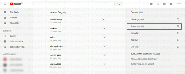 youtube arama geçmişi silme,youtube arama geçmişi nasıl temizlenir,youtube arama geçmişi kapatma,youtube arama geçmişini görme,youtube arama geçmişi nasıl duraklatılır