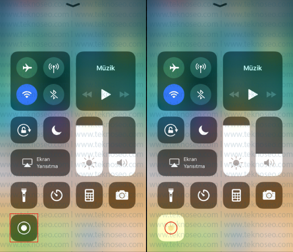 iphone,ipad,ekran kaydı,ekran kaydı ayarları,denetim masası,ekran videosu ayarları