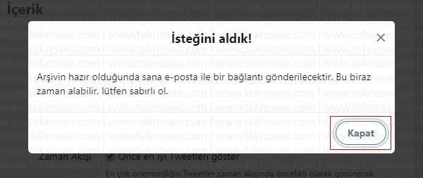 tweet arşivi açma,twitter arşiv isteme,twitter tweet arşivi,twitter arşivi açılmıyor,twitter silinen mesajları geri getirme