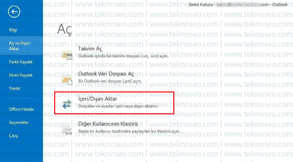 microsoft office,outlook,backup,yedek geri yükleme,yedek nasıl geri yüklenir