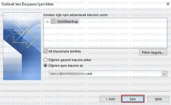 microsoft office,outlook,backup,yedek geri yükleme,yedek nasıl geri yüklenir