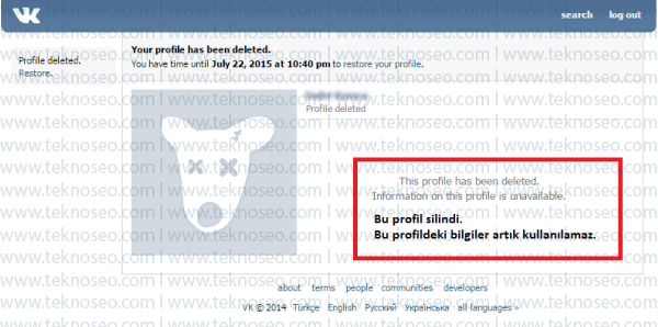 vkontakte delete account,vkontakte hesap silme,vkontakte üyelik iptali,vk hesap silme,vk üyelik iptali