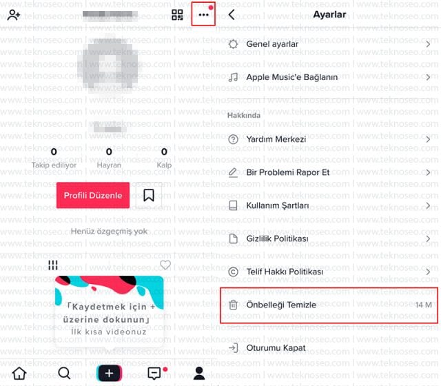 tik tok geçmişi silme,tik tok arama geçmişi nasıl silinir,tik tok önbelleği temizle nedir,tik tok kaydedilen veriler nasıl silinir,tik tok geçmişini silme