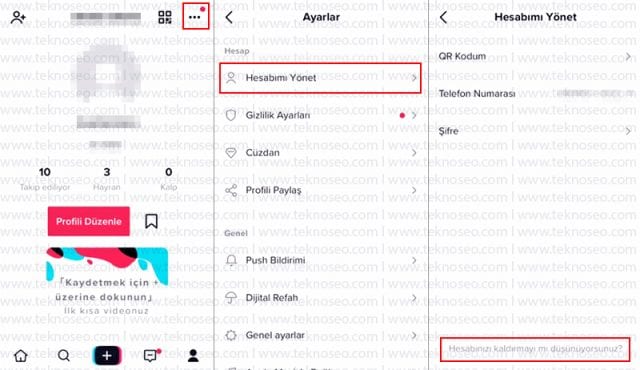tik tok hesap dondurma,tik tok hesap silme,tik tok delete account,tik tok hesabımı donduramıyorum,tik tok hesap silme linki