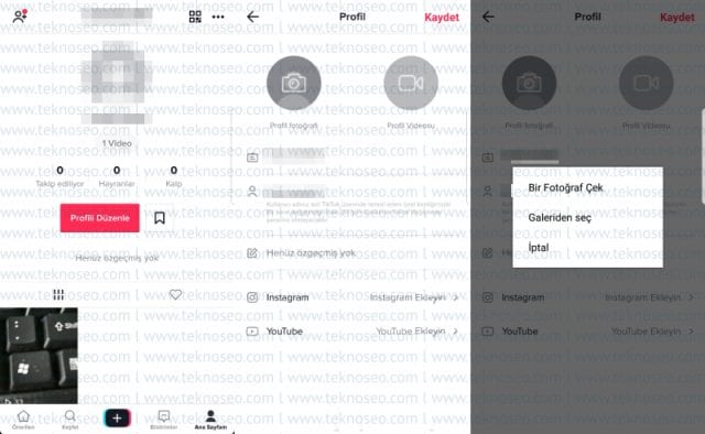 tik tok profil resmi değiştirme,tik tok profil videosu ekleme,tik tok profil resmi ekleme,tik tok instagram ekleme,tik tok youtube ekleme
