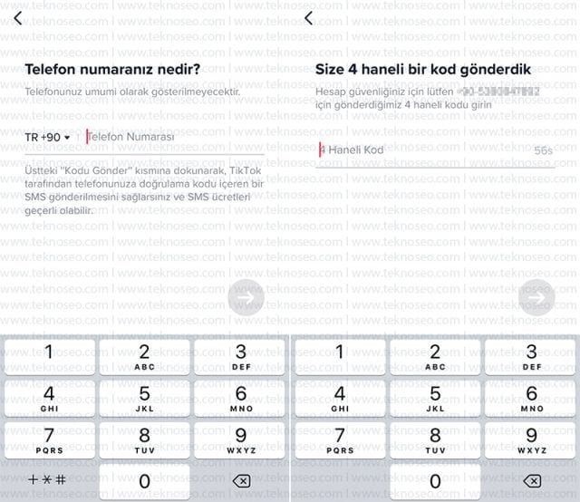 tik tok,telefon numarası ekleyemiyorum,telefon numarası ekleme,hesaba telefon numarası tanımlama,telefon numarası nasıl tanımlanır