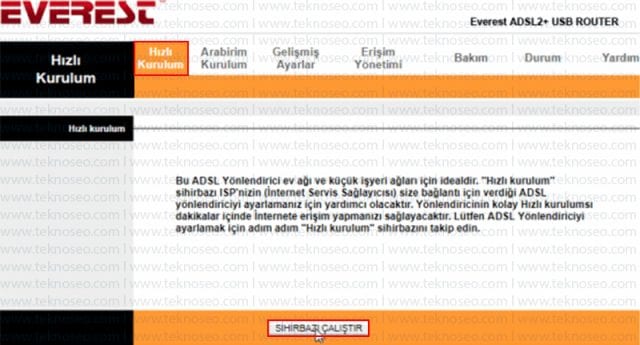 everest,everest sg-1250,everest sg-1250 arayüz giriş şifresi,everest sg-1250 hızlı kurulum,everest sg-1250 internet ayarları