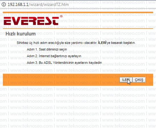 everest,everest sg-1250,everest sg-1250 arayüz giriş şifresi,everest sg-1250 hızlı kurulum,everest sg-1250 internet ayarları