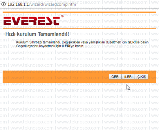everest,everest sg-1250,everest sg-1250 arayüz giriş şifresi,everest sg-1250 hızlı kurulum,everest sg-1250 internet ayarları