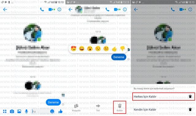 facebook,messenger,gönderilen mesaj nasıl silinir,messenger mesaj silinmiyor,messenger gönderilen mesaj silme