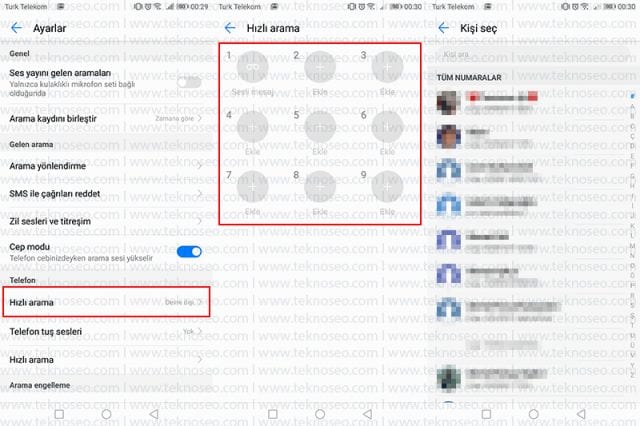 huawei,hızlı arama ekleme,hızlı arama nedir,hızlı arama kaydetme,hızlı arama nasıl yapılır