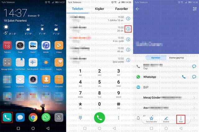 huawei,numara engelleme,sms engelleme,kara listeye ekleme,kara liste,yabancı numaraları engelleme