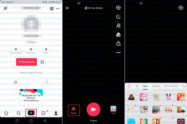 tik tok,efektler,tik tok ekran filtresi,tik tok yüz filtresi,tik tok filtre nasıl eklenir
