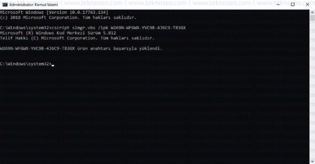 windows 10,etkinleştirme,programsız etkinleştirme,etkinleştirme kodu