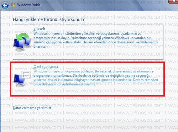 windows 7,temiz kurulum,windows 7 kurulumu,windows 7 format atma