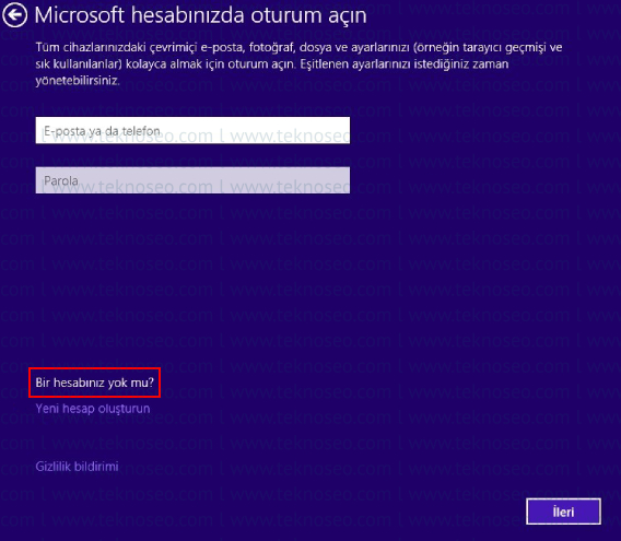 windows 8.1,temiz kurulum,format atma,microsoft hesabı olmadan windows kurulumu,format nasıl atılır