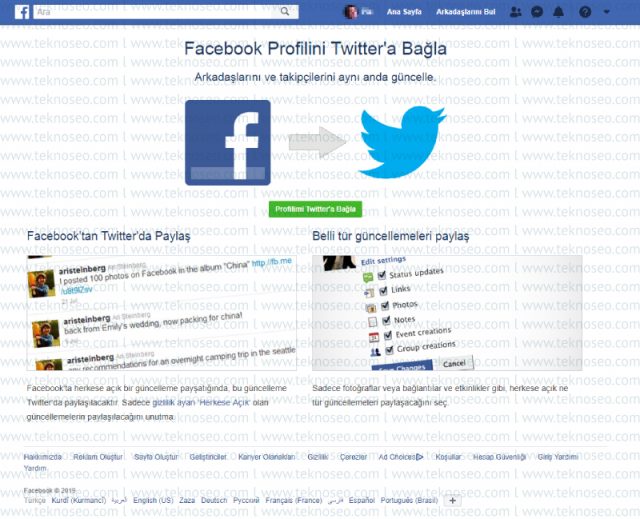 facebook hesabına twitter nasıl bağlanır,facebook'a twitter hesabı nasıl bağlanır,facebook hesabına twitter ekleme,twitter'ı facebook'a bağlamak