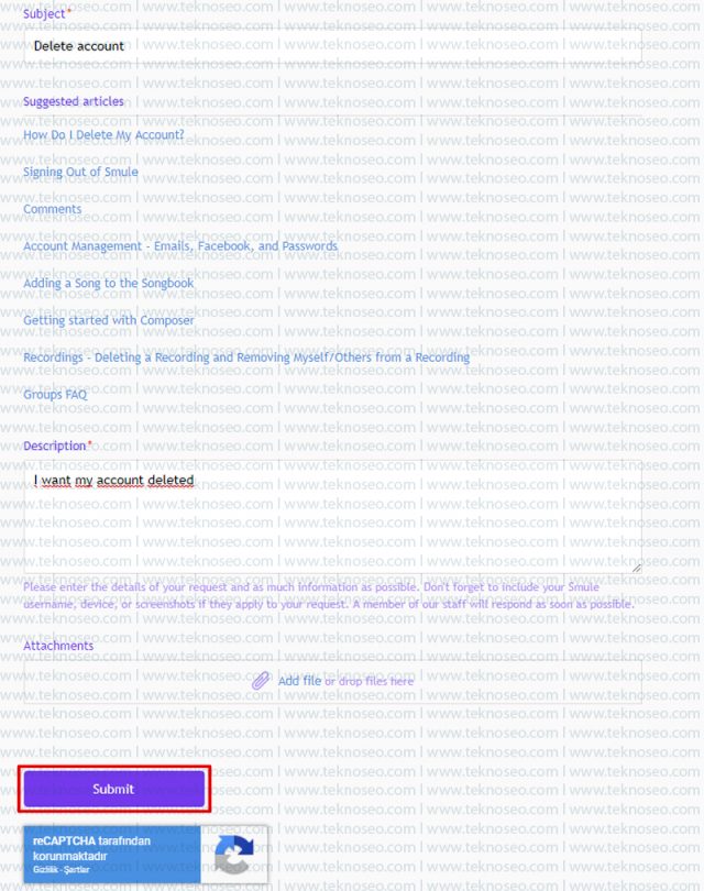 smule,hesap silme,kalıcı hesap silme,hesap silme linki,delete account