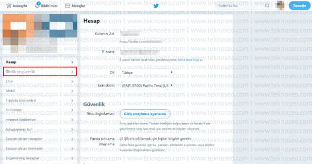 twitter,başkalarının beni e-posta adresimden bulmalarına izin ver,başkalarının beni telefon numaramdan bulmalarına izin ver,gizlilik ayarları,başkalarının beni bulmasını engelleme