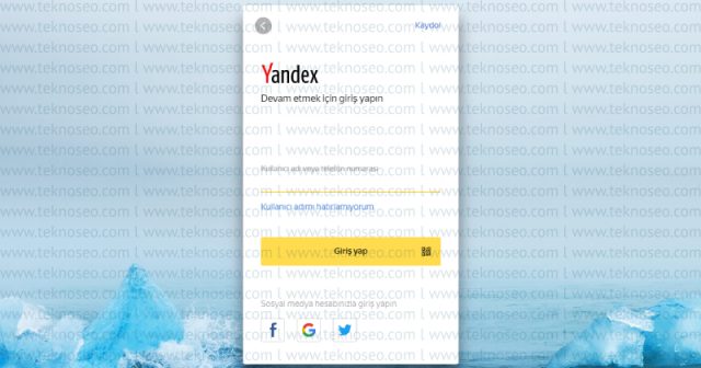 yandex,yeni hesap açma,yeni hesap oluşturma,kaydol,yandex mail oluşturma