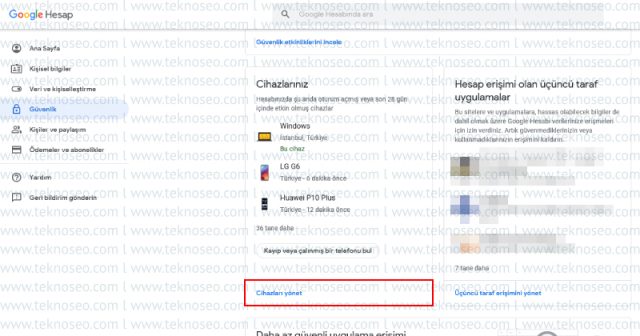 youtube,bağlı cihazları görme,bağlı cihazları kaldırma,youtube hesabının tanımlı olduğu cihazlar,youtube hesabının açık olduğu cihazlar