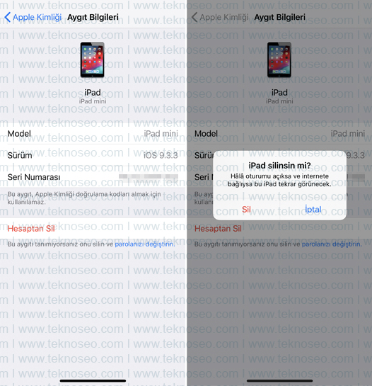 apple,apple id,cihaz silme,cihaz kaldırma