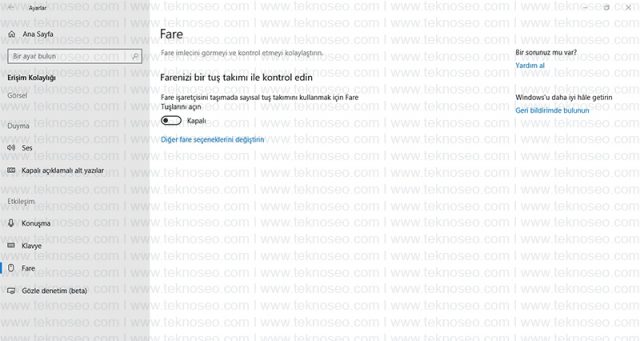 laptop,touchpad,etkinleştirme,çalışmıyor