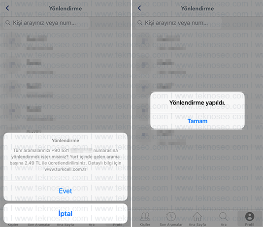 turkcell,upcall,arama yönlendirme,ücret