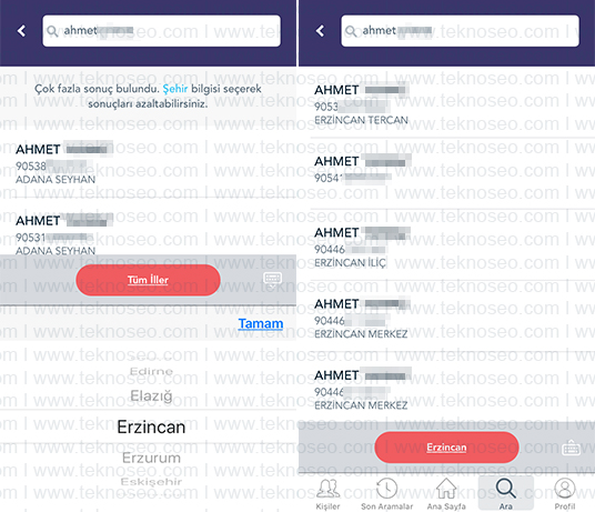 upcall,isimden numara sorgulama,numaradan isim sorgulama,ücret