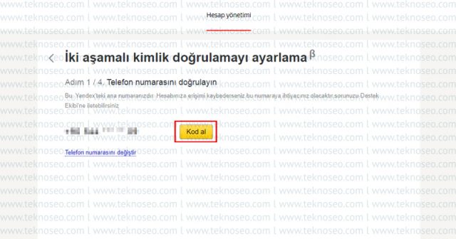 yandex,yandex mail,iki aşamalı kimlik doğrulama,yandex anahtar