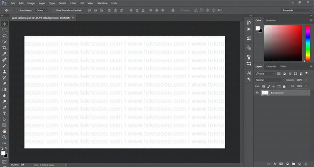 photoshop,su yansıma efekti,eğitim,nasıl yapılır