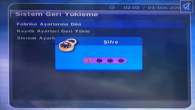 goldmaster,turksat 4a,fabrika ayarlarına alma,kanal arama,kurulum