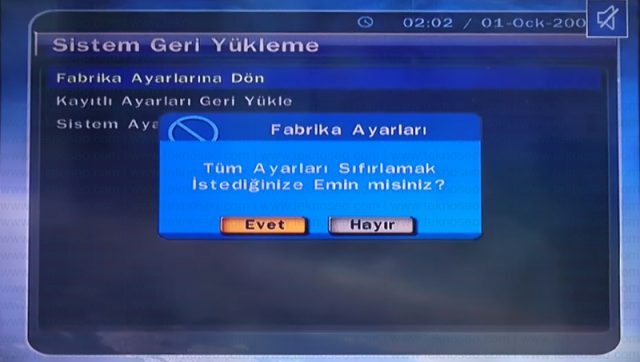 goldmaster,turksat 4a,fabrika ayarlarına alma,kanal arama,kurulum