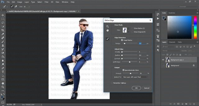 photoshop,eğitim,blur,bulanıklaştırma,arka plan