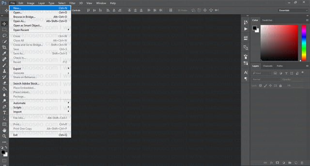 photoshop,yeni sayfa,eğitim,nasıl yapılır